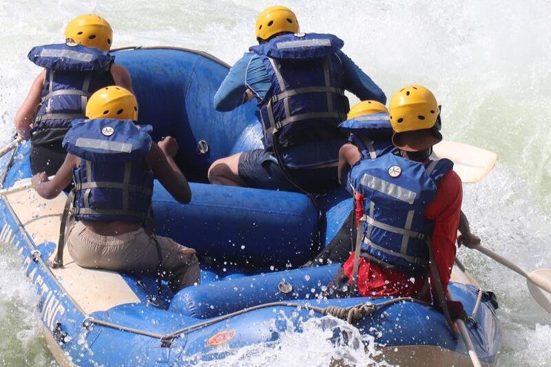 White Water Rafting on the Nile