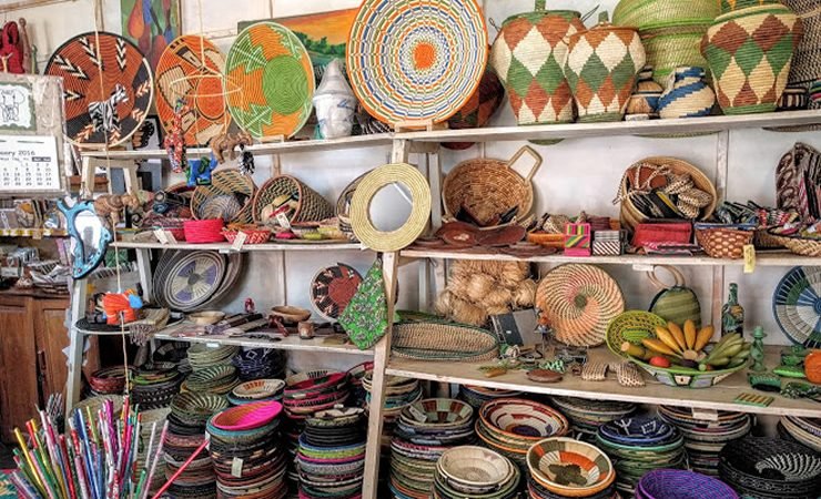 A Shop selling Traditional crafts