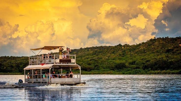 Boat Cruise on the Nile River in Uganda